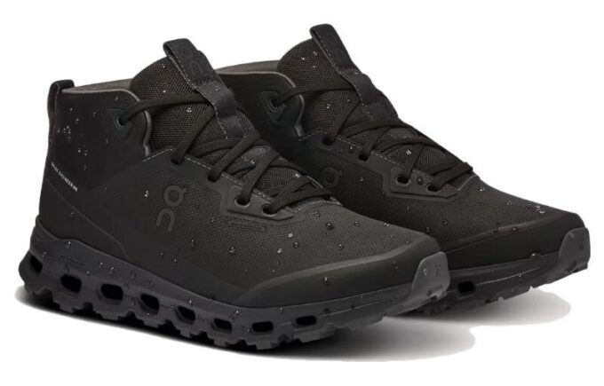 Cloudroam wasserdichte Laufschuhe «Schwarz Eclipse»