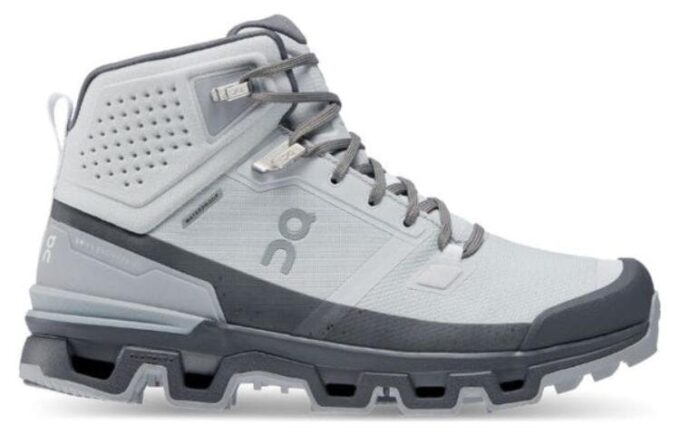 Cloudrock 2 wasserdichte Laufschuhe «Grau Weiß»