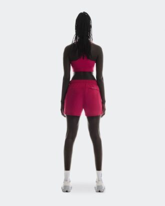 Damen 3″ Core Shorts Granatrot