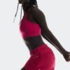 Damen 3″ Core Shorts Granatrot