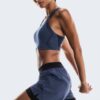 Damen 3″ Performance 2/1 Shorts Acai | Schwarz Damen 3″ Performance 2/1 Shorts Acai | Schwarz