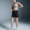 Damen 3″ Performance 2/1 Shorts Schwarz Damen 3″ Performance 2/1 Shorts Schwarz