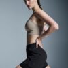 Damen 3″ Performance 2/1 Shorts Schwarz Damen 3″ Performance 2/1 Shorts Schwarz