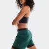 Damen 3″ Performance 2/1 Shorts Spirulina | Schwarz