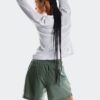 Damen 5″ Core Shorts Olive