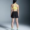 Damen 5″ Performance Shorts Schwarz