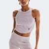 Damen All-Day Rippen-Crop-Top