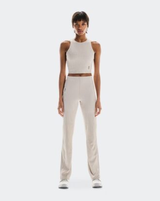 Damen All-Day Rippen-Crop-Top