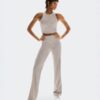 Damen All-Day Rippen-Hose