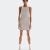Damen All-Day Rippenkleid