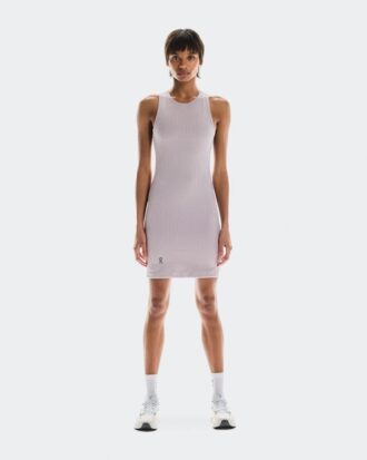 Damen All-Day Rippenkleid