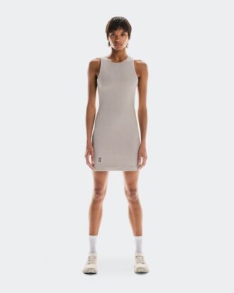 Damen All-Day Rippenkleid