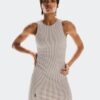 Damen All-Day Rippenkleid