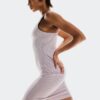 Damen All-Day Rippenkleid