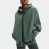Damen Focus Tech Zip Hoodie Damen Focus Tech Zip Hoodie