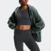 Damen Focus Tech Zip Hoodie Damen Focus Tech Zip Hoodie