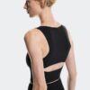 Damen Studio Crop Top mit offenem Rücken