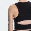 Damen Studio Crop Top mit offenem Rücken