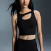 Damen Studio Cut-Out Crop
