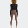 Damen Studio Knit Long-T Crop