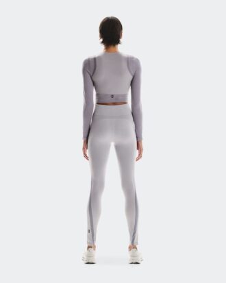 Damen Studio Knit Long-T Crop