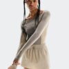 Damen Studio Langarm-Shirt FKA