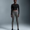 Damen Studio Long-T Crop