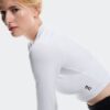Damen Studio Long-T Crop