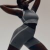 Damen Studio Strick Shorts