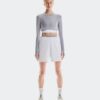 Damen Train Long Sleeve Crop