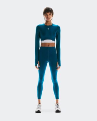 Damen Train Long Sleeve Crop