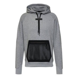 Kapuzenpullover mit Kordelzug «Grau»