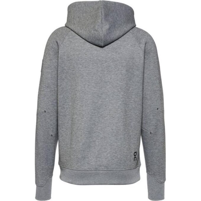Kapuzenpullover mit Kordelzug «Grau»