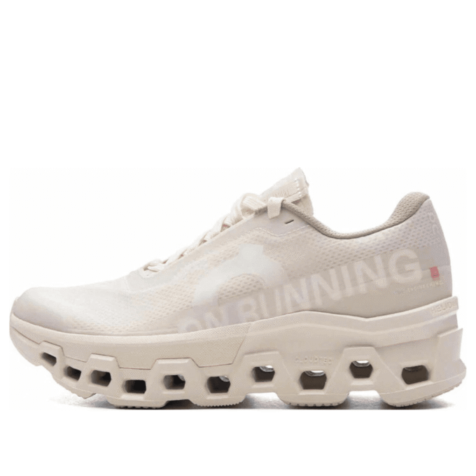 On Running x Invincible Cloudmonster 2 «Elfenbeinweiß»