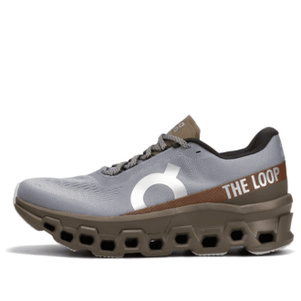On Running x PLEASURES x The Loop Cloudmonster 2 «Grau»