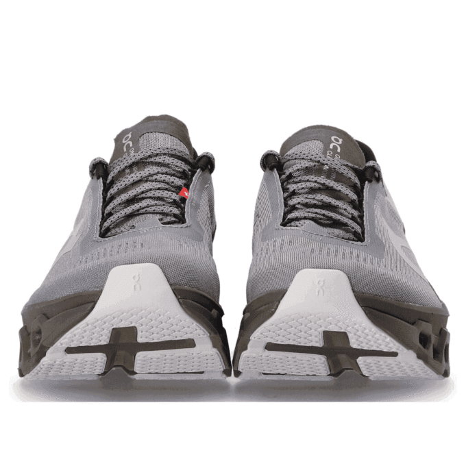 On Running x PLEASURES x The Loop Cloudmonster 2 «Grau»