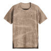 Performance T-Shirt AOP «Ziegelstein Schwarz»