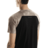 Performance T-Shirt AOP «Ziegelstein Schwarz»