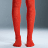 Terry-Socken im Kniestrumpf-Stil