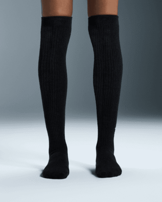 Terry-Socken im Kniestrumpf-Stil