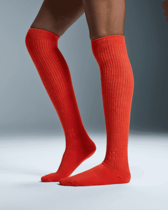 Terry-Socken im Kniestrumpf-Stil