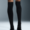 Terry-Socken im Kniestrumpf-Stil
