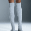 Terry-Socken im Kniestrumpf-Stil